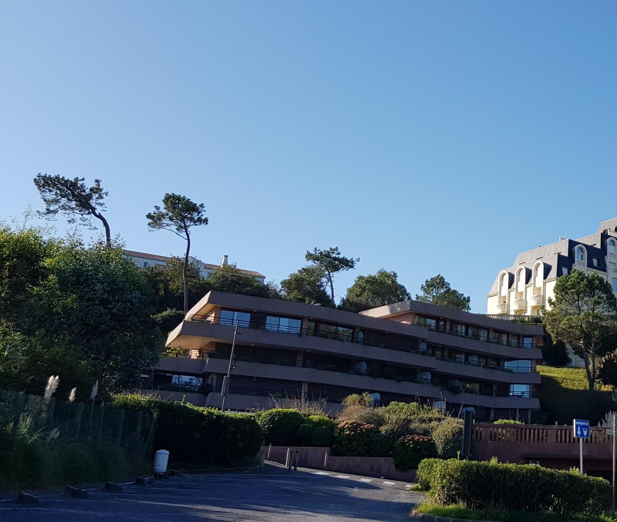 Studio Dans Residence De Standing Avec Parking Et Sa Terrasse Vue Mer Bidart Exterior foto